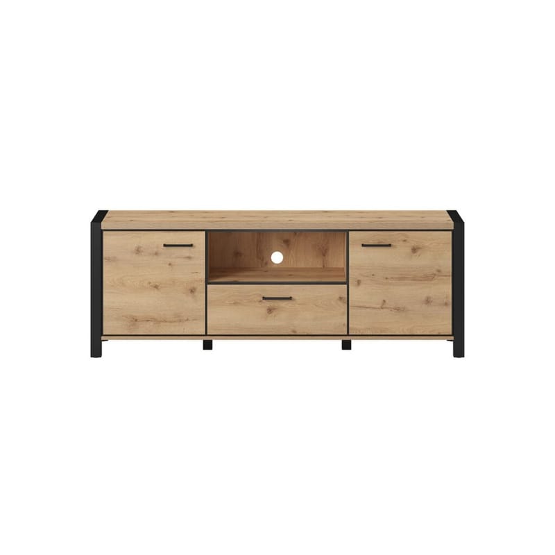 Tv-bänk Aktiv 2 dörrar 1 låda - 180 cm - Möbler - Tv möbel & mediamöbel - TV bänk & mediabänk