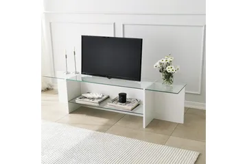 Andifli Tv-bänk 158x40 cm - Vit - Möbler - Tv möbel & mediamöbel - TV bänk & mediabänk