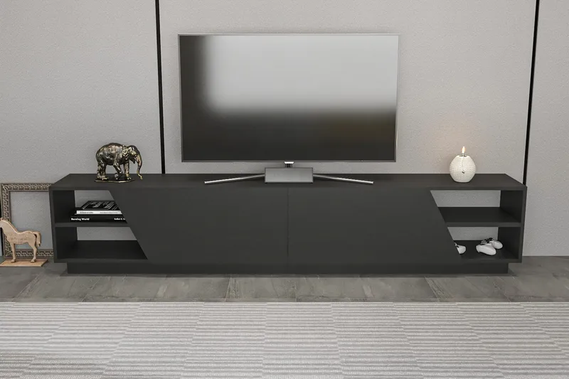 Andifli Tv-bänk 240x47,4 cm - Antracit - Möbler - Tv möbel & mediamöbel - TV bänk & mediabänk