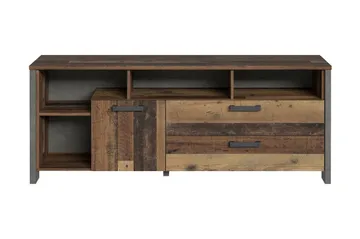 Cadle TV-Bänk 161 cm - Brun/Grå - Möbler - Tv möbel & mediamöbel - TV bänk & mediabänk