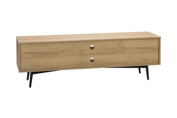Dariana TV-bänk 160 cm med Förvaring i Ljust Trä - Ljusbrun - Möbler - Tv möbel & mediamöbel - TV bänk & mediabänk