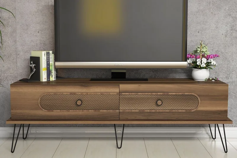 Hovdane TV-Bänk 145 cm, Brun