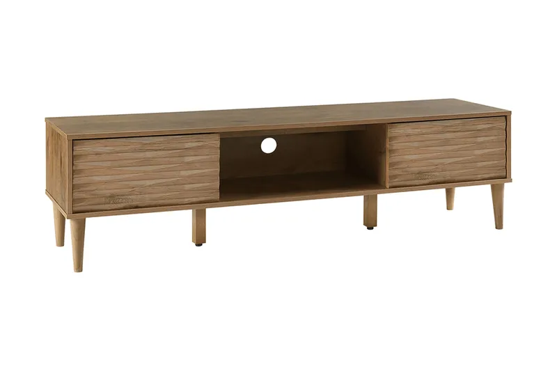 Mccarl TV-Bänk 160 cm, Trä/Natur