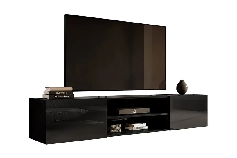Tv-bänk, Svart