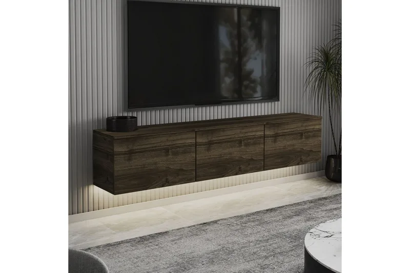 TV-bänk Neon Valnöt - Valnöt - Möbler - Tv möbel & mediamöbel - TV bänk & mediabänk