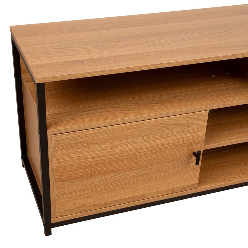 TV-bänk Study Ek/Svart 150x40x54 cm - ek/svart - Möbler - Tv möbel & mediamöbel - TV bänk & mediabänk