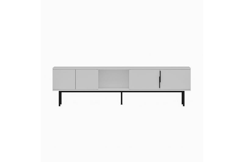 TV-bänk Zeiran Vit, Vit