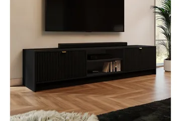 Novaj TV-skåp 180 cm - Svart - Möbler - Tv möbel & mediamöbel - TV bänk & mediabänk