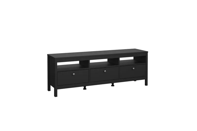 Vallvidera Tv-bänk 151,4 cm - Svart - Möbler - Tv möbel & mediamöbel - TV bänk & mediabänk