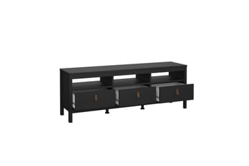 Vallvidera Tv-bänk 151,4 cm - Svart - Möbler - Tv möbel & mediamöbel - TV bänk & mediabänk