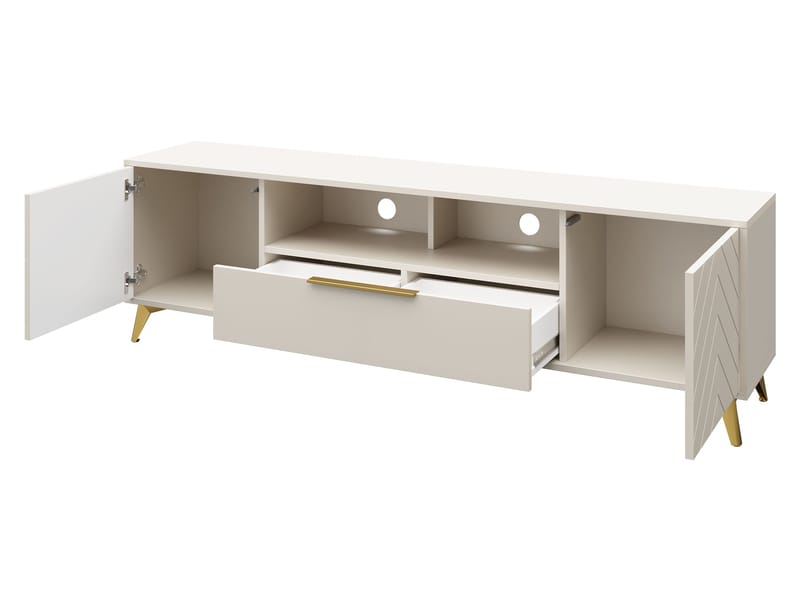 Vemdalen Tv-bänk 204 cm - brun - Möbler - Tv möbel & mediamöbel - TV bänk & mediabänk