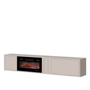Zalricus Vägghängd Tv Bänk 190 cm i Målat Trä - Beige - Möbler - Tv möbel & mediamöbel - TV bänk & mediabänk