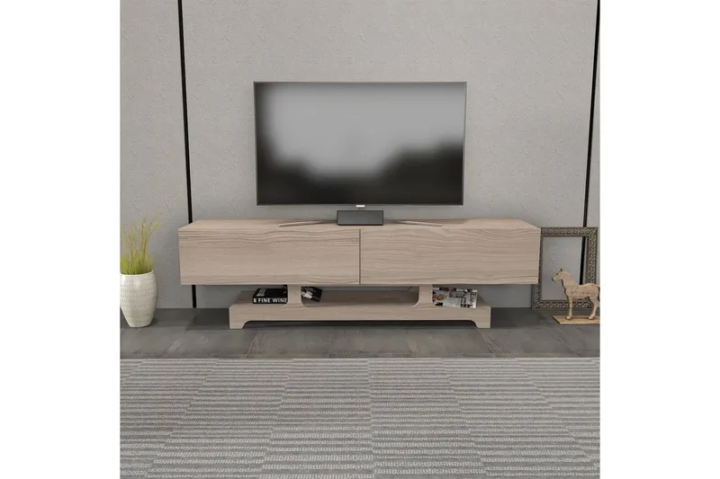 Zira Tv-bänk 160 cm - Röd - Möbler - Tv möbel & mediamöbel - TV bänk & mediabänk