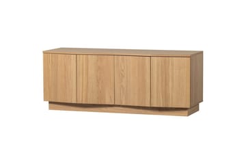 Zuma Golvstående Tv Bänk 133 cm med Förvaring i Ek - Brun - Möbler - Tv möbel & mediamöbel - TV bänk & mediabänk