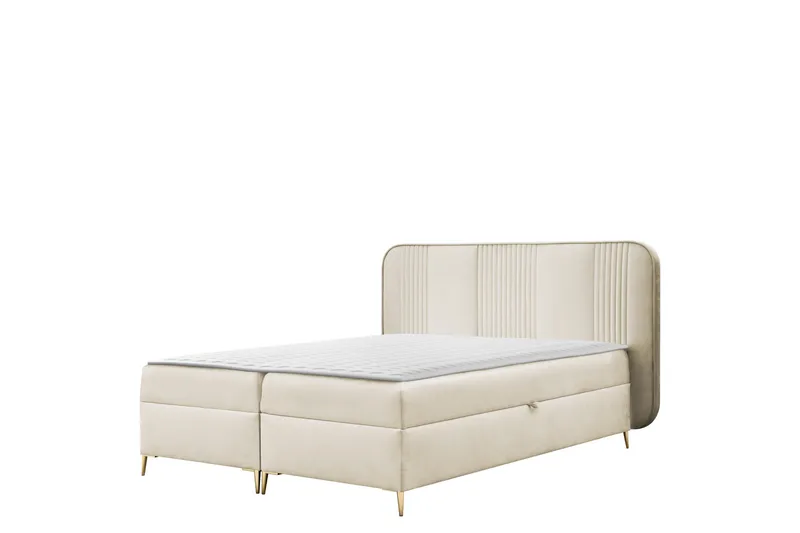 Alani Sängpaket Kontinentalsäng 140x200 cm, Beige