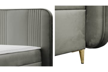 Alani Sängpaket Kontinentalsäng 140x200 cm - Svart - Möbler - Säng - Komplett sängpaket