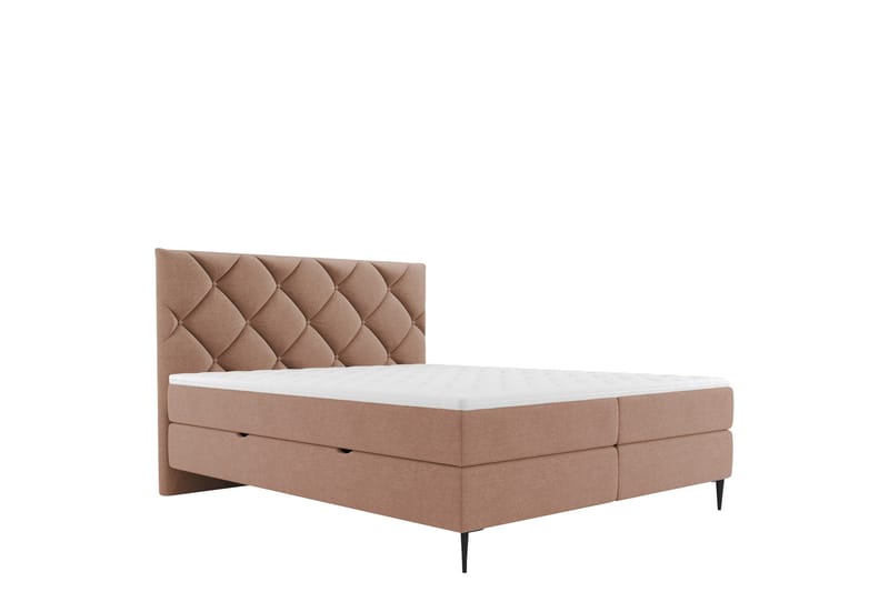 Alasia Sängpaket Kontinentalsäng 140x200 cm, Brun