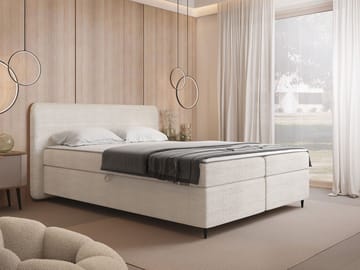 Allgunnen Sängpaket Kontinentalsäng 180x200 cm - Beige - Möbler - Säng - Komplett sängpaket
