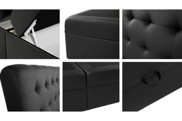 Alvik Sängpaket Kontinentalsäng 160x200 cm - Vit - Möbler - Säng - Komplett sängpaket