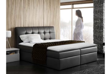 Alvik Sängpaket Kontinentalsäng 180x200 cm - Svart - Möbler - Säng - Komplett sängpaket