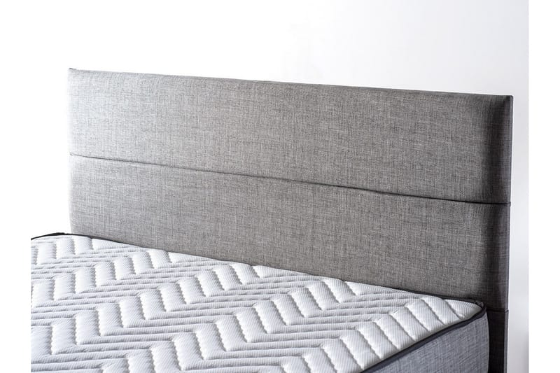 Argentu Kontinentalsäng 150x200 cm - Grå - Möbler - Säng - Komplett sängpaket