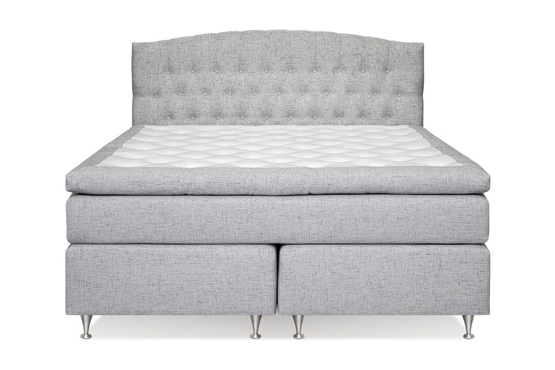 Belda Sängpaket 160x200 Fast - Ljusgrå - Möbler - Säng - Komplett sängpaket
