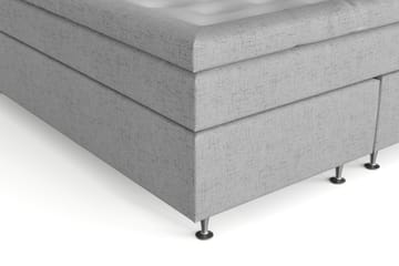 Belda Sängpaket 180x200 Fast/Medium - Ljusgrå - Möbler - Säng - Komplett sängpaket