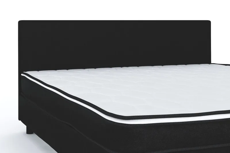 Billingen Komplett Sängpaket 160x200 cm - Svart - Möbler - Säng - Enkelsäng