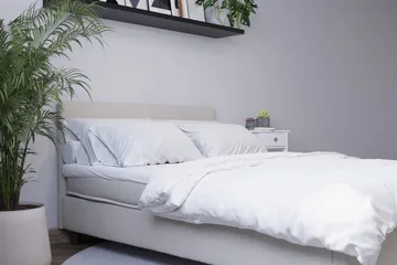 Billingen Kontinentalsäng 160x200 cm - Beige - Möbler - Säng - Enkelsäng
