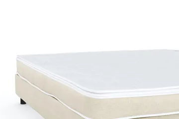 Billingen Kontinentalsäng 160x200 cm i Tyg med Fasthetsgrad Medium - Beige - Möbler - Säng - Enkelsäng