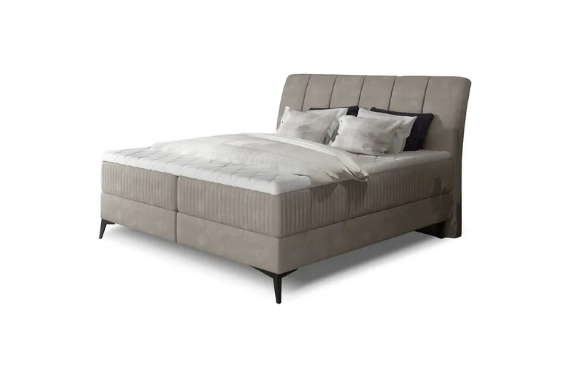 Boxfjäder Eltap Aderito, 140x200 cm, Paros 02, Paros 02 Pasy 2, Beige
