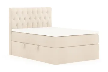 Boxy Box Bed 140x200 cm - Beige - Möbler - Säng - Sängar med förvaring