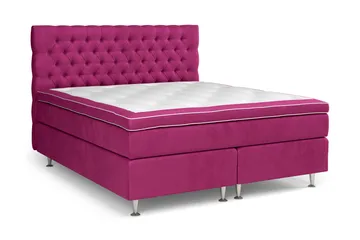 Celine Kontinentalsäng 180x200cm - Rosa/Sammet - Möbler - Säng - Kontinentalsäng