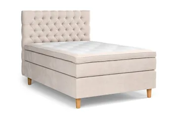 Celine Sängpaket 120x200 cm - Beige/Sammet - Möbler - Säng - Komplett sängpaket