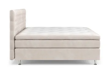 Celine Sängpaket 160x200cm - Beige / Sammet - Möbler - Säng - Komplett sängpaket