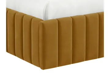 Desio Förvaringssäng 180x200 cm - Beige - Möbler - Säng - Sängram & sängstomme