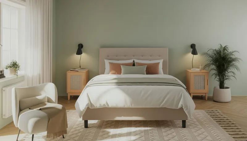 Dream Komplett Sängpaket 160x200 cm Knappar - Beige - Möbler - Säng - Komplett sängpaket