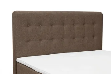 Dream Komplett Sängpaket 160x200 cm Knappar - Brun - Möbler - Säng - Komplett sängpaket