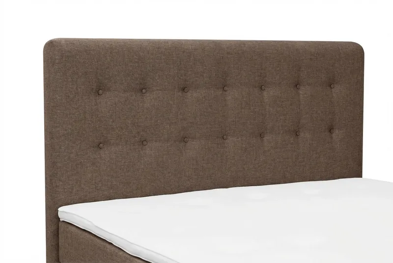 Dream Komplett Sängpaket 160x200 cm Knappar - Brun - Möbler - Säng - Komplett sängpaket