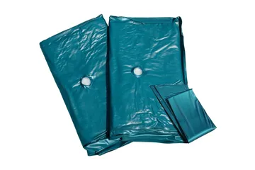 Dual Vattenmadrass 160 200 cm - Blå - Möbler - Säng - Madrasser