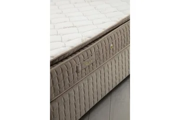 Dubbelmadrass, Bas & Huvudgavel Sudamal Set Brun - 140 x 114 x 200 cm - Möbler - Säng - Komplett sängpaket
