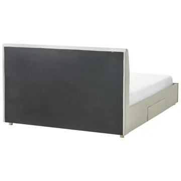 Dubbelsäng Soutrin 160x200 cm - Beige - Möbler - Säng - Sängram & sängstomme
