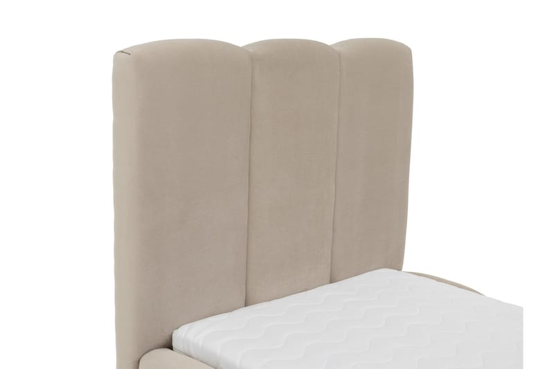 Gioia Sängram med Förvaring 90x200 cm - Rosa - Möbler - Säng - Sängram & sängstomme