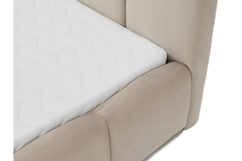 Gioia Sängram med Förvaring 90x200 cm - Vit - Möbler - Säng - Sängram & sängstomme