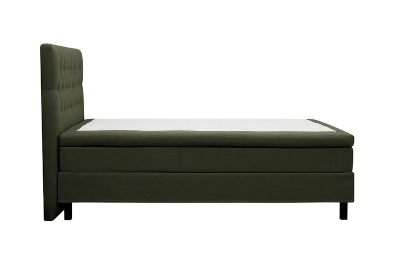 HVILA Classic Komplett Sängpaket 120x200 cm Kontinentalsäng med diamant sänggavel - Grön - Möbler - Säng - Komplett sängpaket