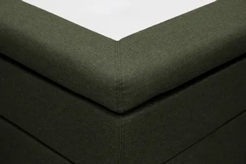 HVILA Classic Komplett Sängpaket 120x200 cm Kontinentalsäng med diamant sänggavel - Grön - Möbler - Säng - Komplett sängpaket
