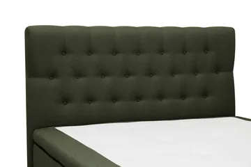 HVILA Classic Komplett Sängpaket 120x200 cm Kontinentalsäng med diamant sänggavel - Grön - Möbler - Säng - Komplett sängpaket