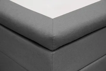 HVILA Classic Komplett Sängpaket 160x200 cm Kontinentalsäng med diamant sänggavel - Grå - Möbler - Säng - Komplett sängpaket