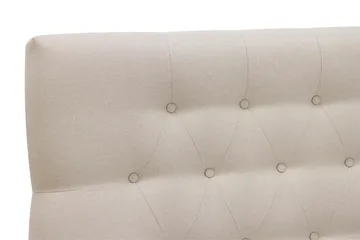 HVILA Classic Komplett Sängpaket 180x200 cm Kontinentalsäng med diamant sänggavel - Beige - Möbler - Säng - Komplett sängpaket