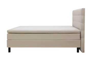 HVILA Classic Komplett Sängpaket 180x200 cm Kontinentalsäng med rutad sänggavel - Beige - Möbler - Säng - Komplett sängpaket